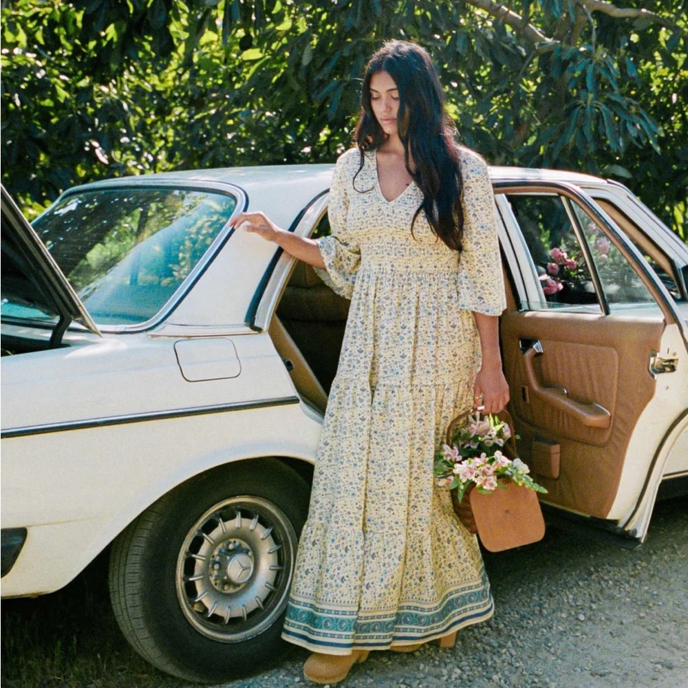 Christy Dawn Basil Dress Size Medium